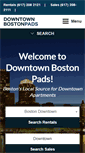 Mobile Screenshot of downtownbostonpads.com